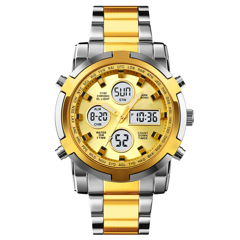 ⌚ 60% RABATT! 💪 Vattentäta Militärklockor för Män – Analog-Digital, Slitstark & Funktionell Design för Outdoor 🏕️