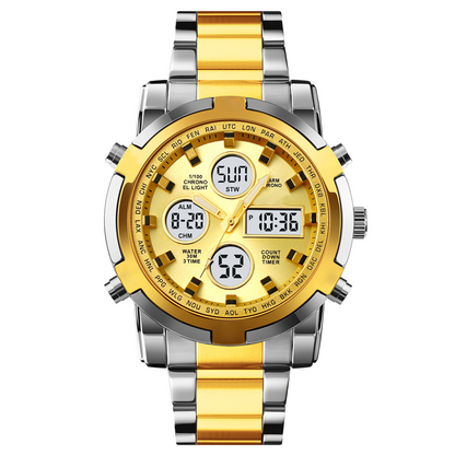 ⌚ 60% RABATT! 💪 Vattentäta Militärklockor för Män – Analog-Digital, Slitstark & Funktionell Design för Outdoor 🏕️