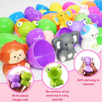 🔥Påskens bästa present 50 % RABATT – 🎁24 ST påskägg med förfyllda, långsamt stigande squishy-leksaker