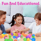 🔥Påskens bästa present 50 % RABATT – 🎁24 ST påskägg med förfyllda, långsamt stigande squishy-leksaker