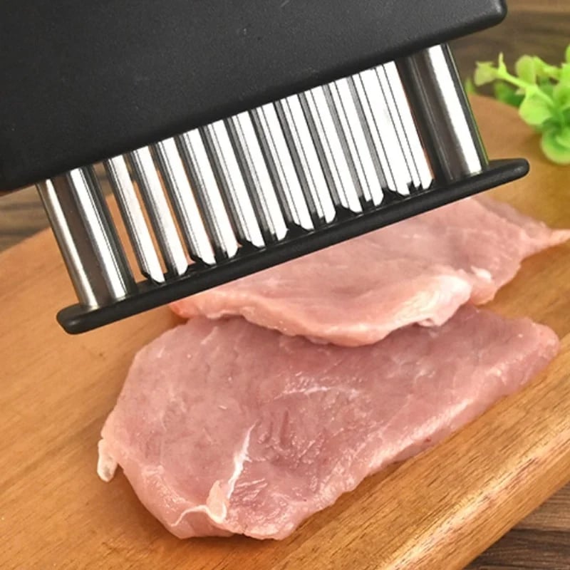 📢📢50% OFF !!🎉Köttmörkare med 48 rostfria stålblad