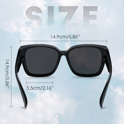 🕶️🔥 50% RABATT! Polariserade Överglasögon – Perfekta över Glasögon