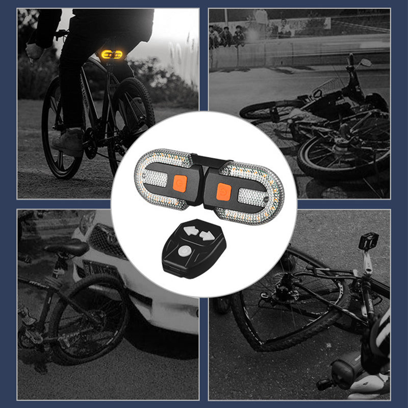 📢📢50% RABATT! ⏰🚴‍♂️🔥 Trådlös fjärrkontroll för cykelbaklyktor – Köp mer, spara mer!