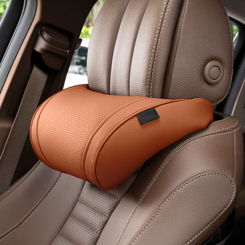 🚗 Ergonomisk nakkestøtte- og korsryggstøttesett for bilseter – perfekt støtte for nakke og rygg – ideelt for lange reiser og daglige pendlerturer