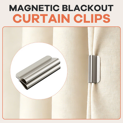 Magnetiske gardinspenner for mørklegging