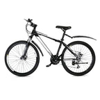 Set med infällbara och justerbara cykelskärmar
