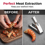 🦞 Hummerskalsborttagare i Rostfritt Stål – Robust Konstruktion, Ergonomiskt Handtag & Perfekt För Enkel Tillgång Till Hummerkött 🍽️
