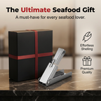 🦞 Hummerskalsborttagare i Rostfritt Stål – Robust Konstruktion, Ergonomiskt Handtag & Perfekt För Enkel Tillgång Till Hummerkött 🍽️