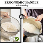 🥣 Universal risvaskesil med håndtak
