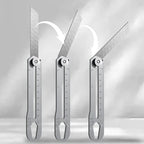 Allsidig universalkniv med uttrekkbart, knusbart blad