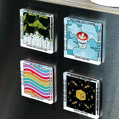 DIY kreativt och dekorativt kylskåpsmagnetkit