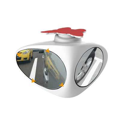 🌞Awakening: 50 % rabatt!👁️HD Blindsonespeil og Parkeringsspeil (Sett med 2) – Dobbeltsidig 3D-visning – Forhindrer felgskader – 360° justerbar og AF-vanntett – Universal for biler og SUV-er