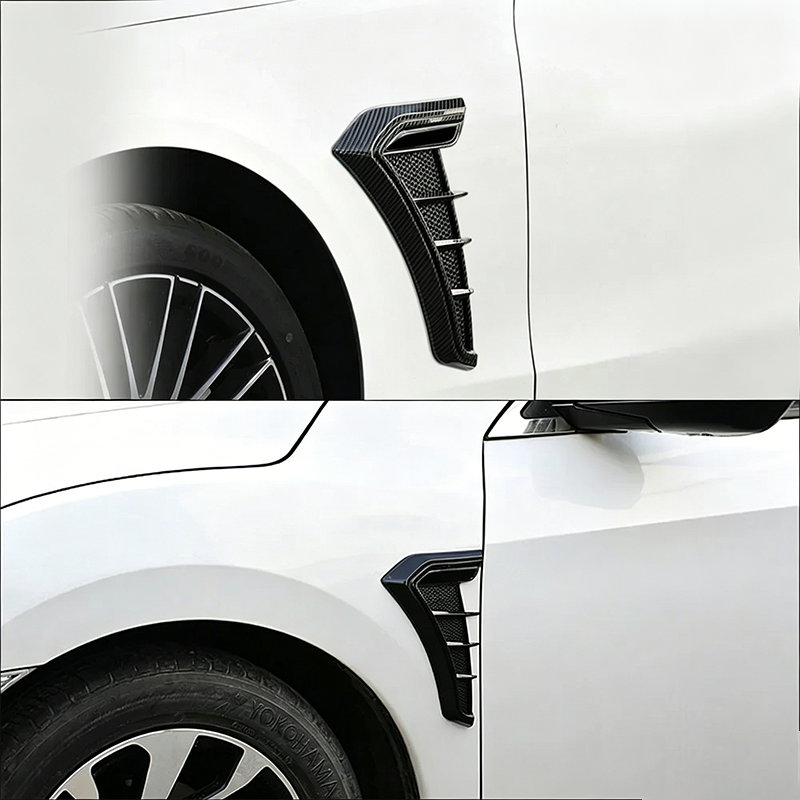 🏎️ 50 % RABATT NÅ!🔥 Klistremerker til sideskjermventiler – Sporty design og ripebeskyttelse – Universell TPU-dekorlist ✨