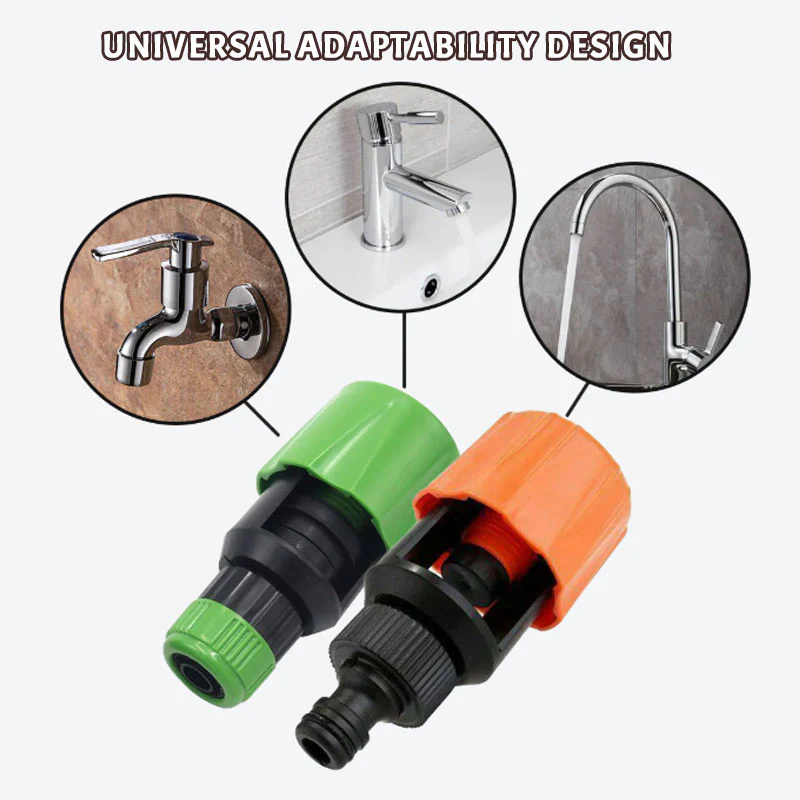 Universell kranadapter for kjøkkenkraner