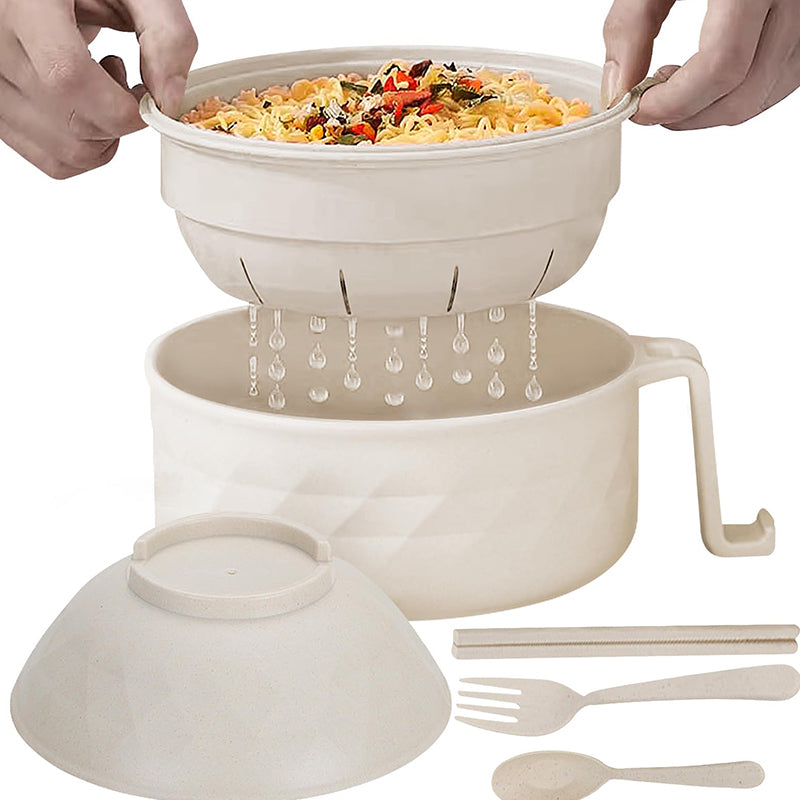 Multifunksjonelt Ramen Bowl-sett med vannfilterbolle