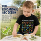 🔥🎁 New Arrival: Half-Price Offer 🔥 Children's T-shirt with Dinosaur an – inbuyus
