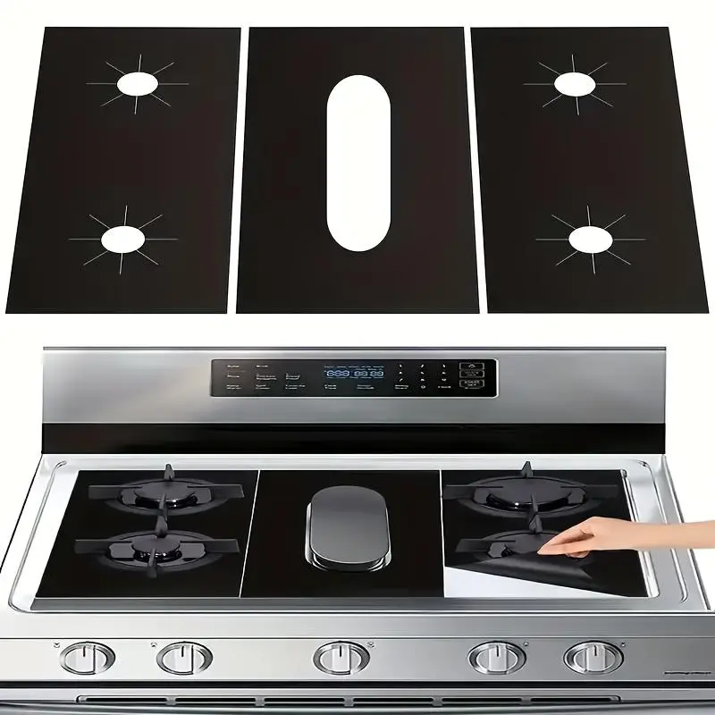 ⏰Reusable Gas Stove Burner Protectors