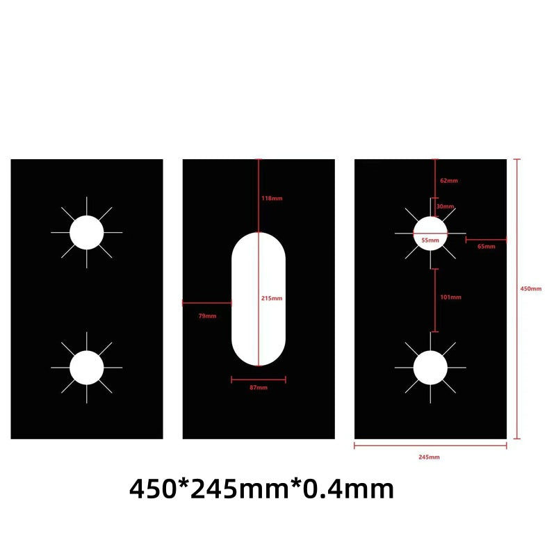 ⏰Reusable Gas Stove Burner Protectors
