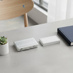Mini anti-theft document case/business card holder in aluminum alloy