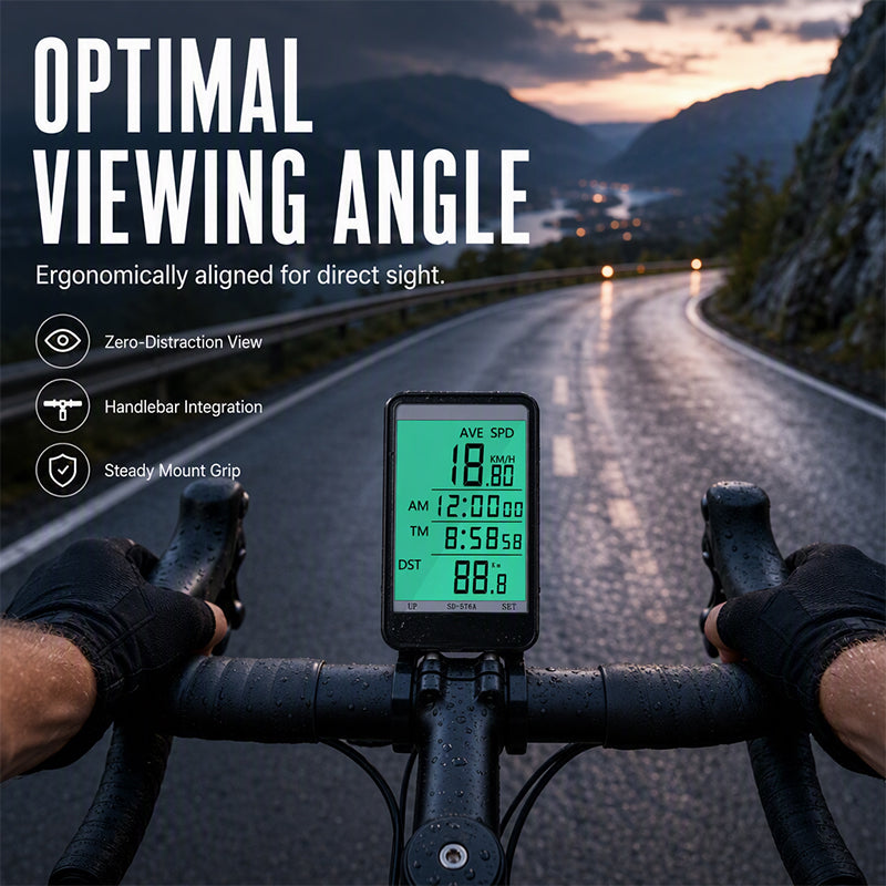 Waterproof bike computer
