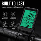 Waterproof bike computer